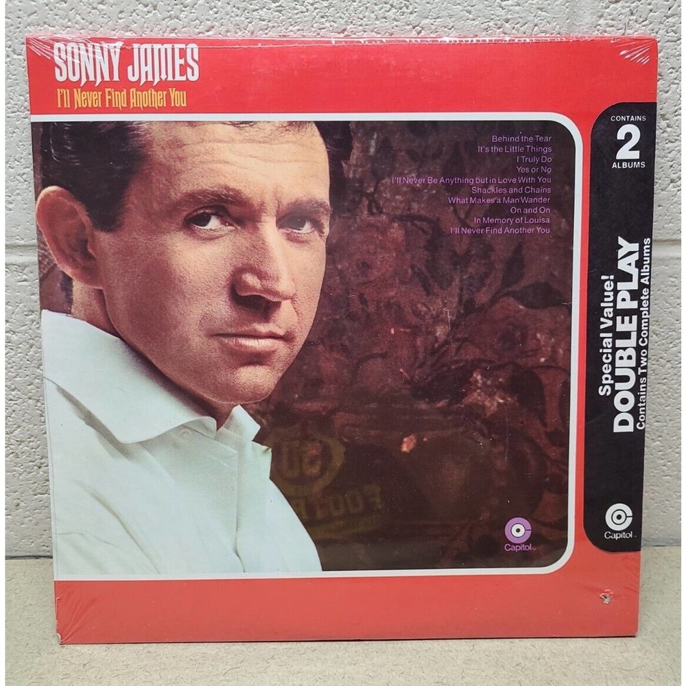 Sonny James Double Play Record Album - NEW SEALED!
